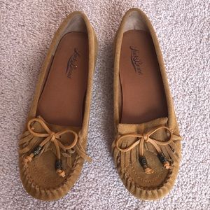 Lucky Brand leather flat shoes size 8